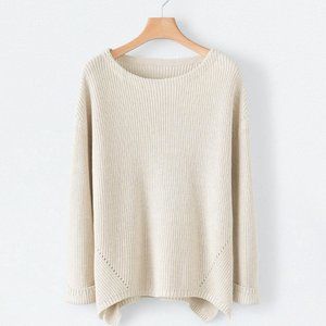 Poetry Cotton Rib Sweater